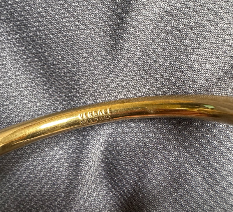 🙏求變現🙏VESACE 范思哲 凡賽斯 巴洛克 絲巾手環 二手正品-3