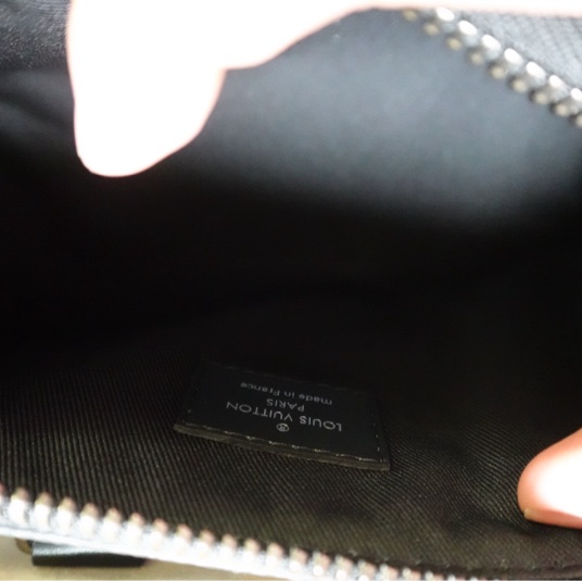 LV KEEPALL XS 黑老花-8