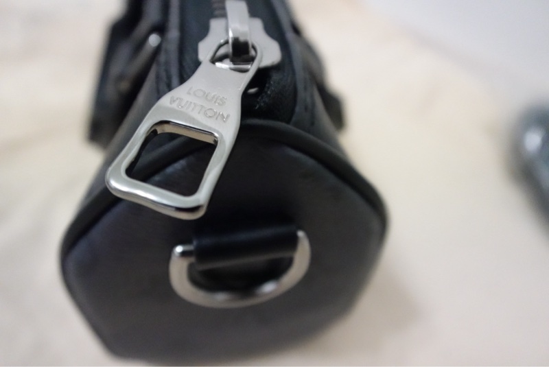 LV KEEPALL XS 黑老花-10