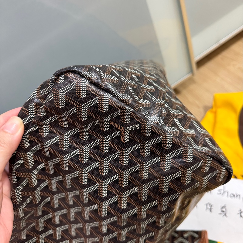 Goyard  大號托特 GM黑棕-3
