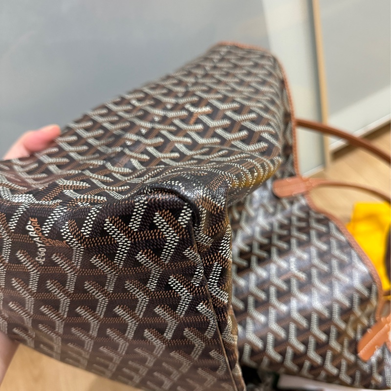Goyard  大號托特 GM黑棕-4