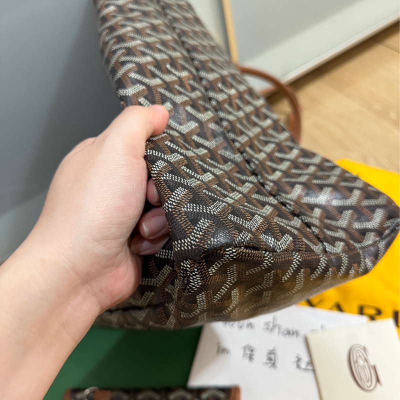 Goyard  大號托特 GM黑棕-13