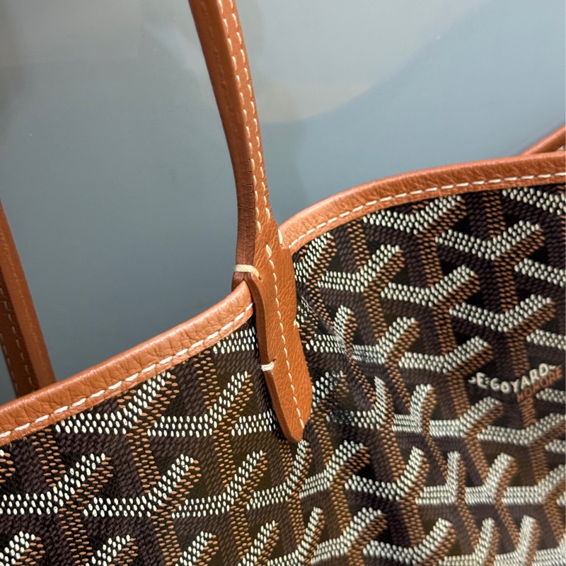 Goyard  大號托特 GM黑棕-21