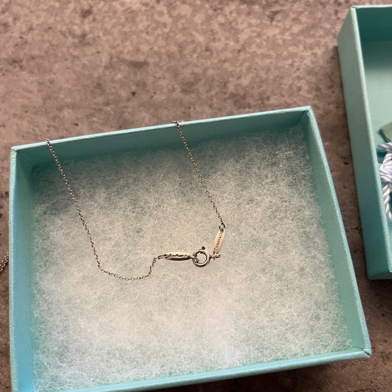 Tiffany Infinity Cross 925純銀 十字架項鍊-1