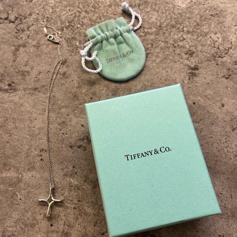 Tiffany Infinity Cross 925純銀 十字架項鍊-3