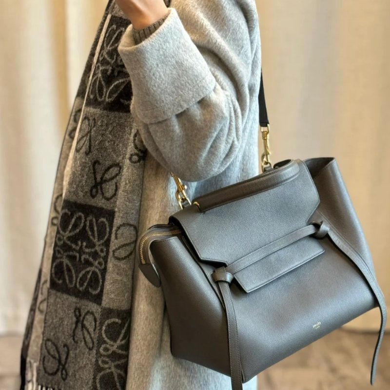 Celine 鯰魚包 金扣-2