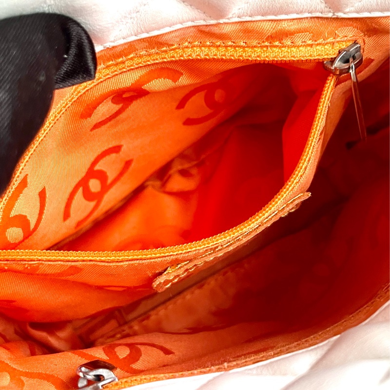 Chanel 香奈兒 康朋珍稀皮Coco mark 小號菜籃子 手提包-14