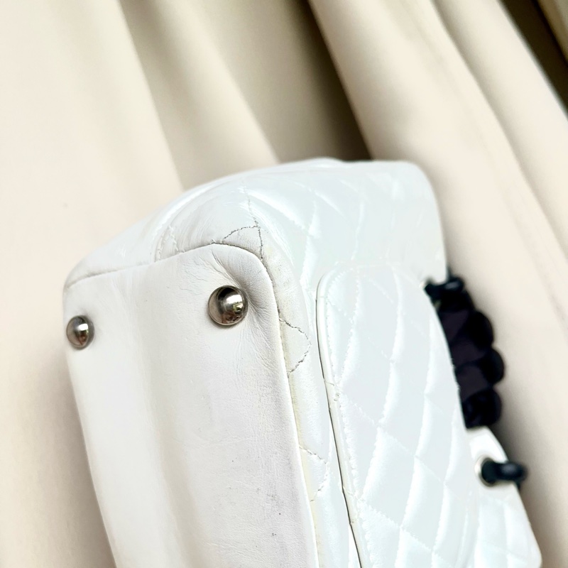 Chanel 香奈兒 康朋珍稀皮Coco mark 小號菜籃子 手提包-26