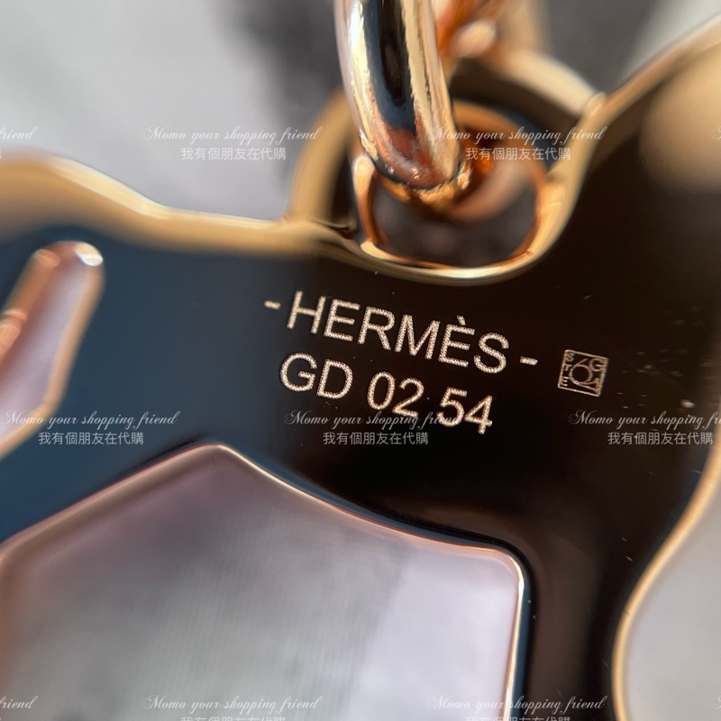 愛馬仕2024新款小馬耳環｜玫瑰金｜全新全配-7