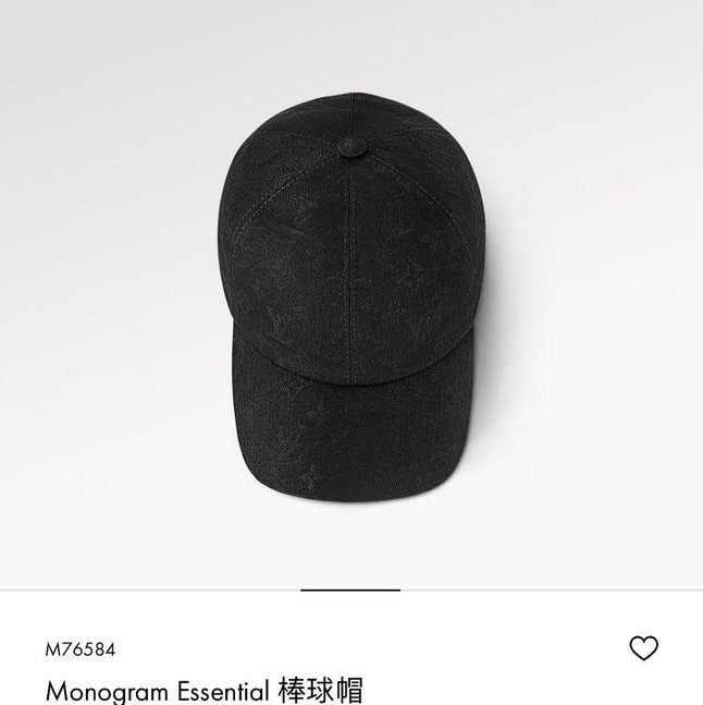 🤎LV monogram Essential 黑色 單寧 丹寧 老花 棒球帽 卡車司機帽  93新...少戴 買23700 割愛18800🤎  尺寸58號 男女同款🤎-2