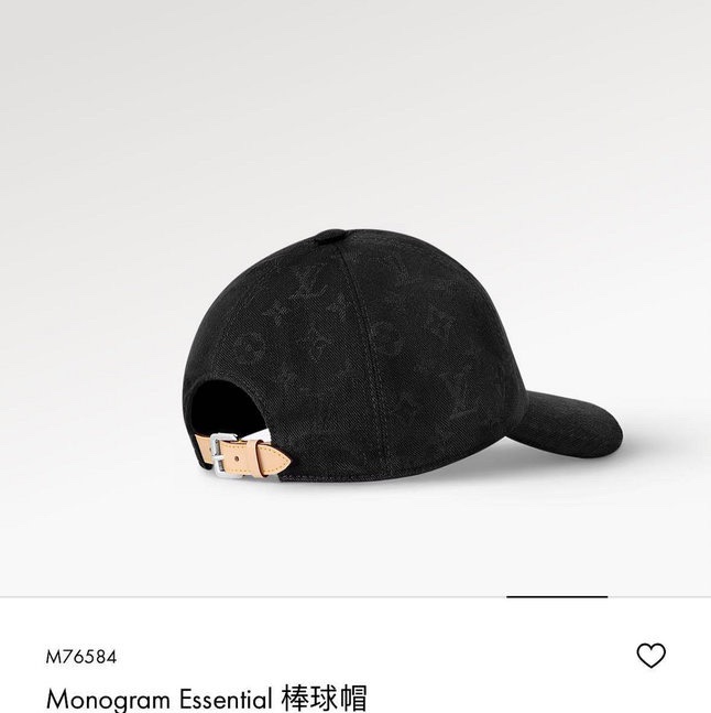 🤎LV monogram Essential 黑色 單寧 丹寧 老花 棒球帽 卡車司機帽  93新...少戴 買23700 割愛18800🤎  尺寸58號 男女同款🤎-3