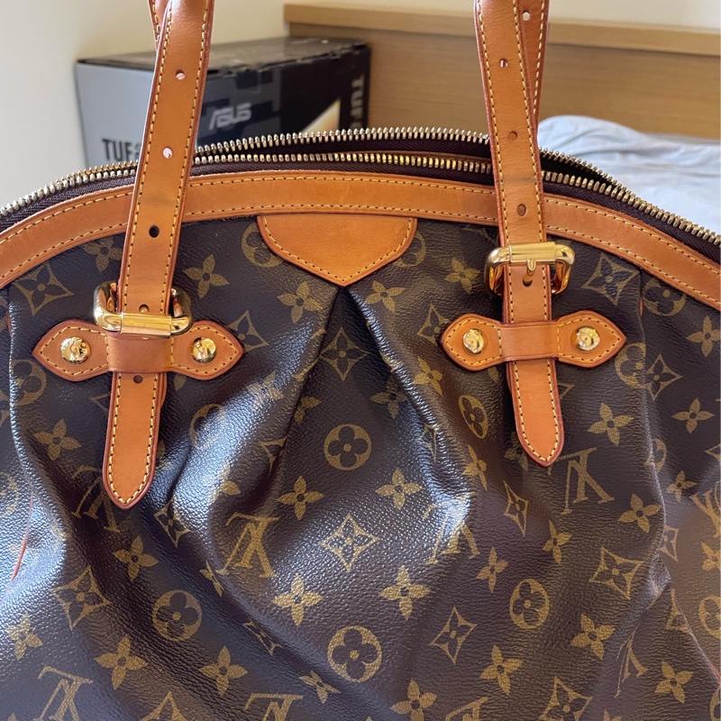 原價7萬五 ☁️甜售 法國現貨🇫🇷 Louis Vuitton tivoli 水餃包 🥟 肩背包 9成新✨✨ LV 手提包-4