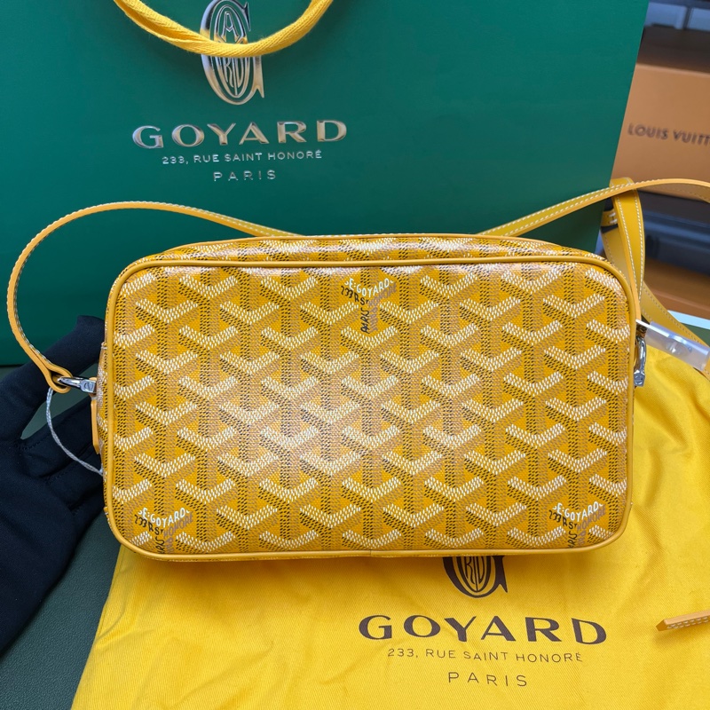 Goyard 全新 相機包 大熱門黃色 男女通用💛-1