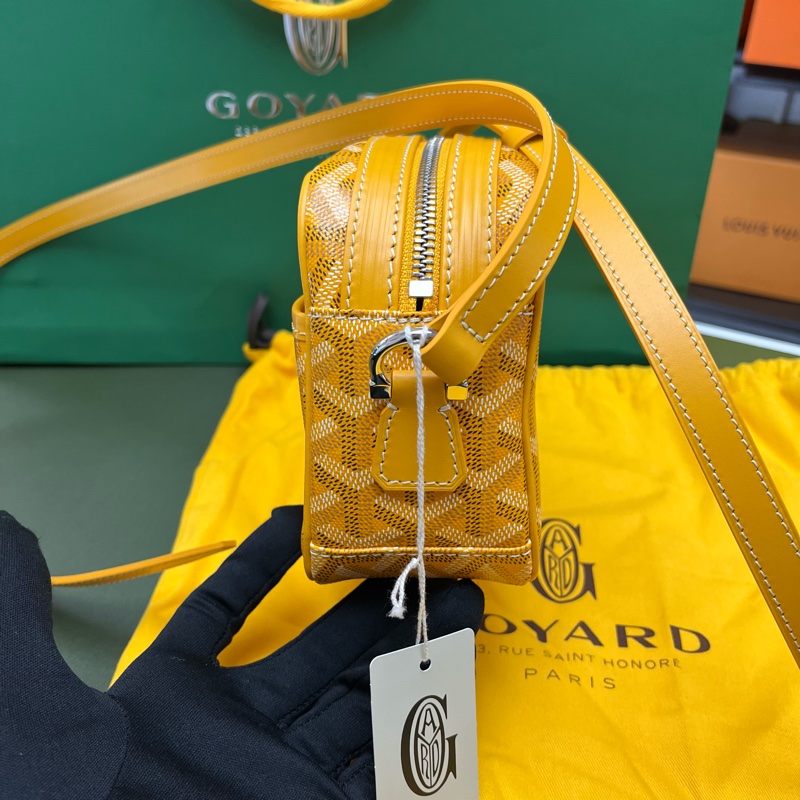 Goyard 全新 相機包 大熱門黃色 男女通用💛-4