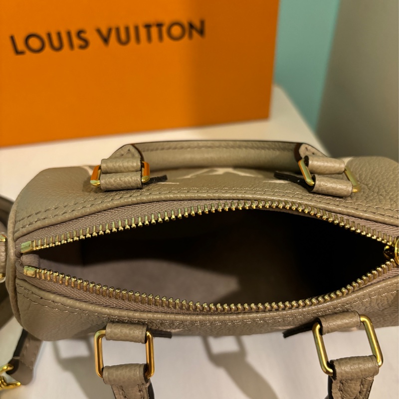 LV nano speedy 大象灰(斑鳩灰）M82890-10