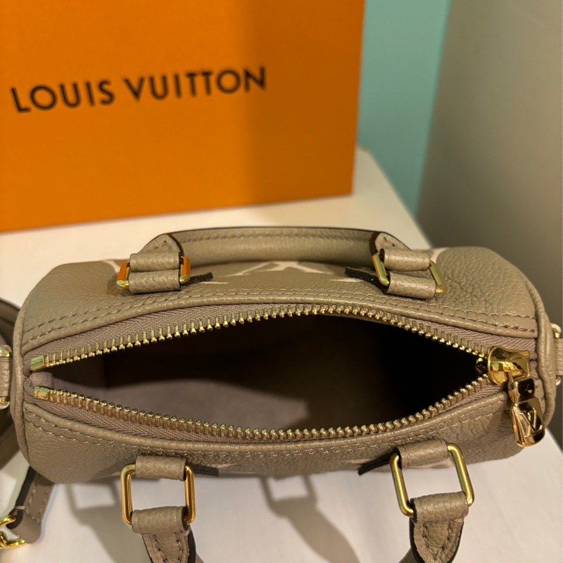 LV nano speedy 大象灰(斑鳩灰）M82890-15