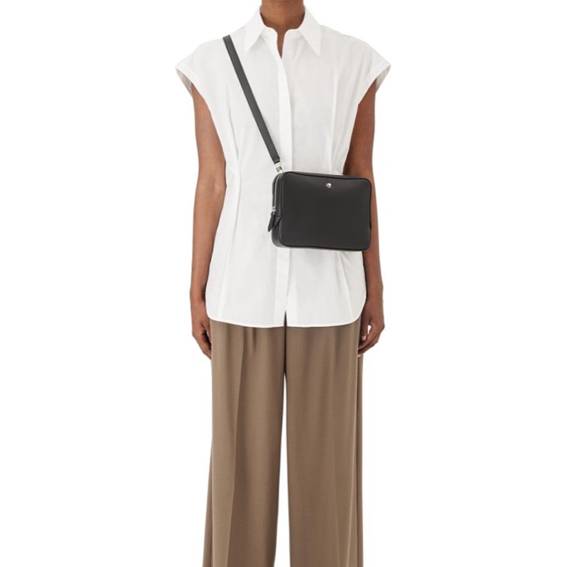 2024新款 Montblanc 單肩包 萬寶龍 男包 萬寶龍斜挎包 迷你信差包 直送-0