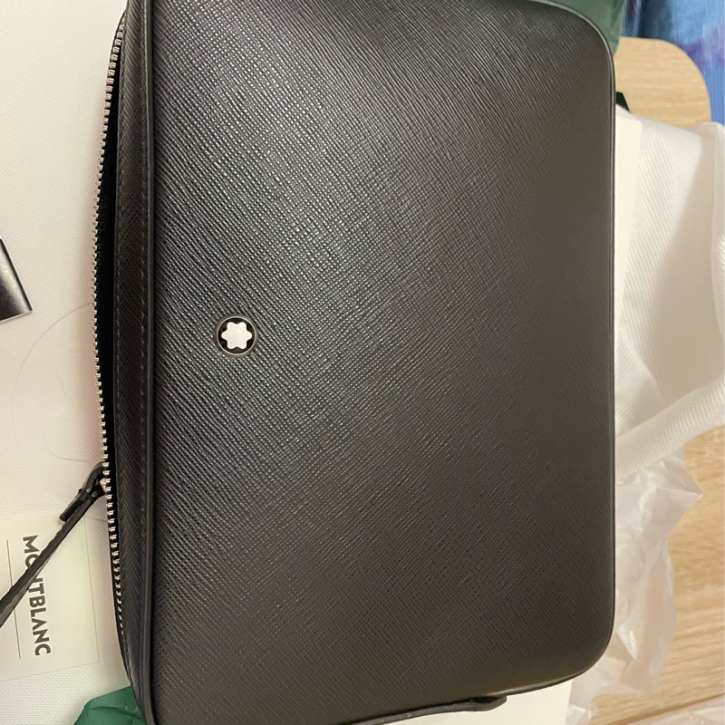 2024新款 Montblanc 單肩包 萬寶龍 男包 萬寶龍斜挎包 迷你信差包 直送-1