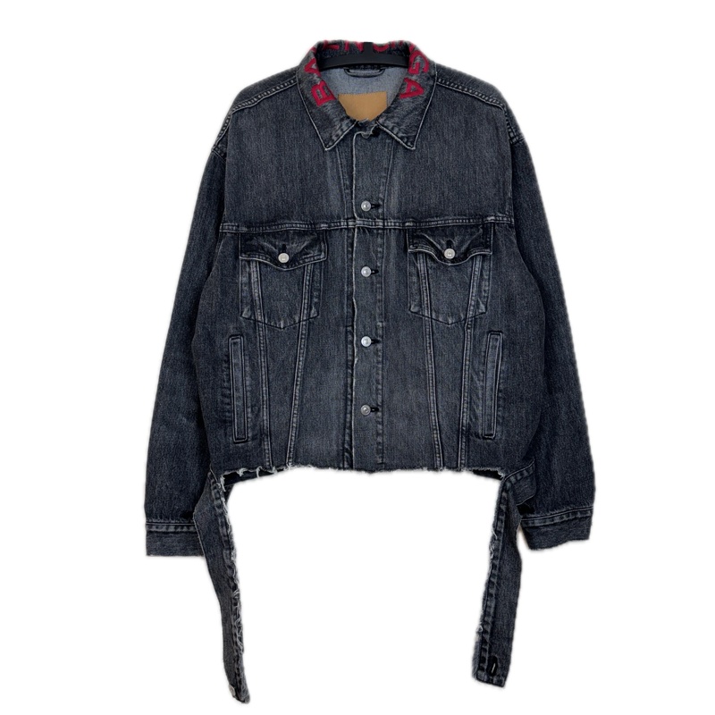 Balenciaga 巴黎世家重破壞牛仔外套-0