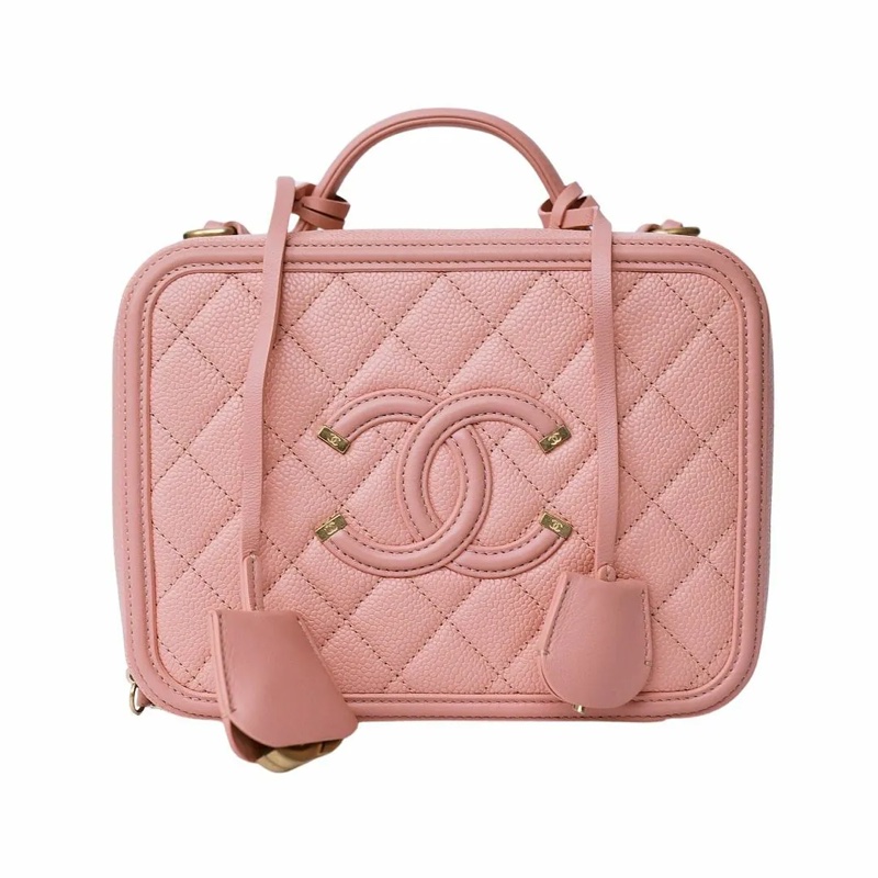 大全配❤️95新❤️Chanel 中號化妝箱-0