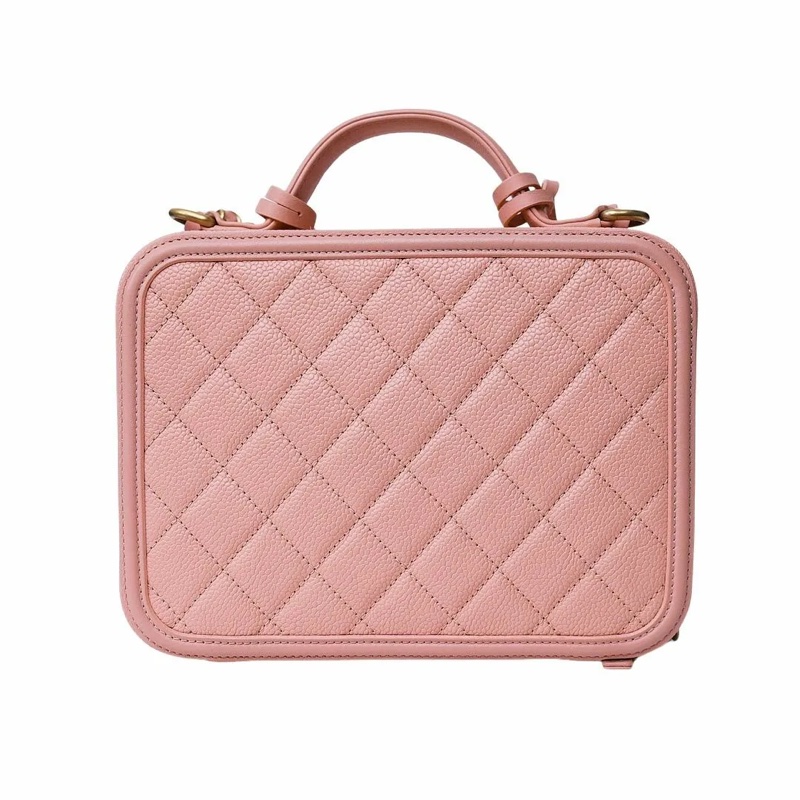 大全配❤️95新❤️Chanel 中號化妝箱-1