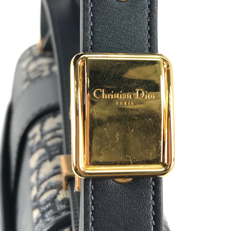 △ Christian Dior 迪奧 Blue Dior Oblique Jacquard 30 Montaigne Shoulder Bag 藍色Dior Oblique提花肩背袋 - 247014540-8