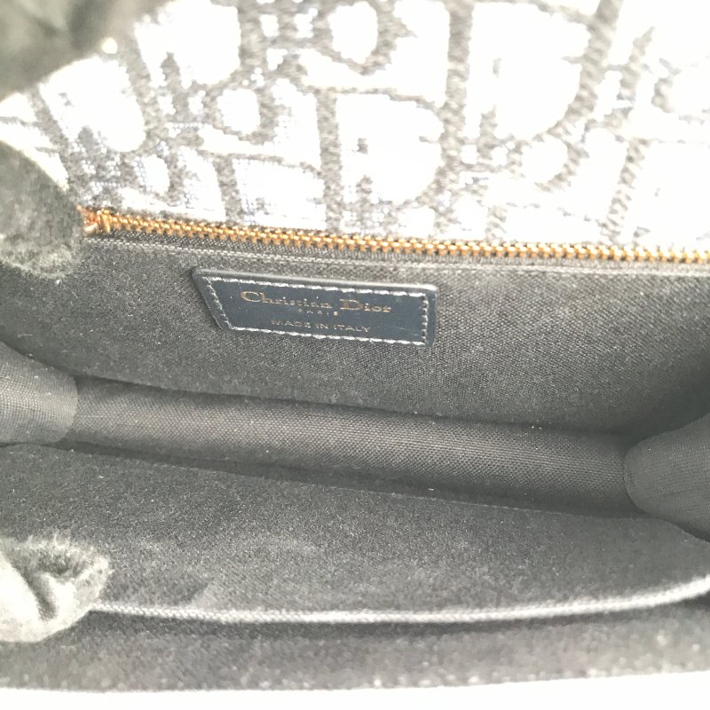 △ Christian Dior 迪奧 Blue Dior Oblique Jacquard 30 Montaigne Shoulder Bag 藍色Dior Oblique提花肩背袋 - 247014540-12