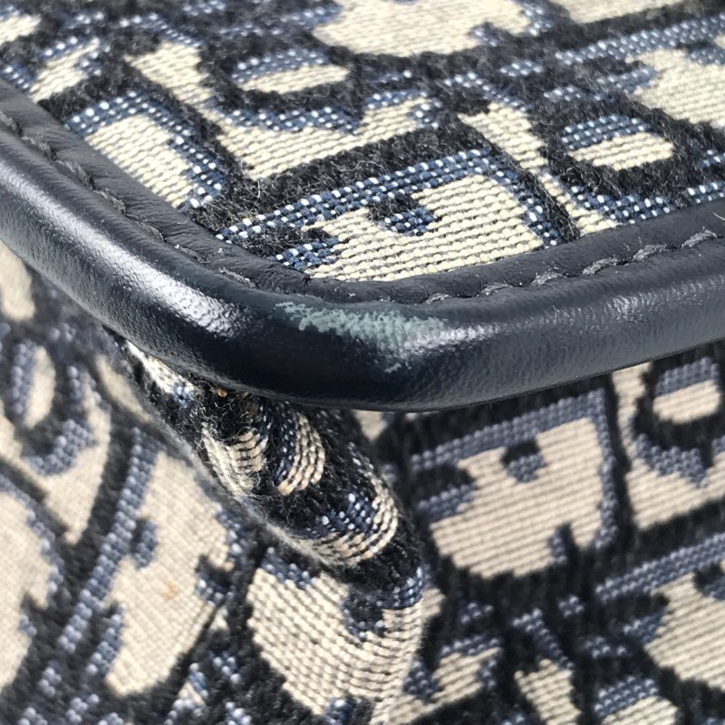 △ Christian Dior 迪奧 Blue Dior Oblique Jacquard 30 Montaigne Shoulder Bag 藍色Dior Oblique提花肩背袋 - 247014540-16