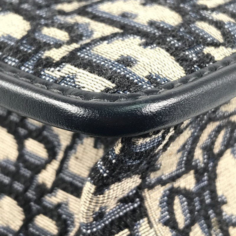 △ Christian Dior 迪奧 Blue Dior Oblique Jacquard 30 Montaigne Shoulder Bag 藍色Dior Oblique提花肩背袋 - 247014540-17