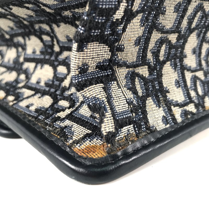 △ Christian Dior 迪奧 Blue Dior Oblique Jacquard 30 Montaigne Shoulder Bag 藍色Dior Oblique提花肩背袋 - 247014540-20