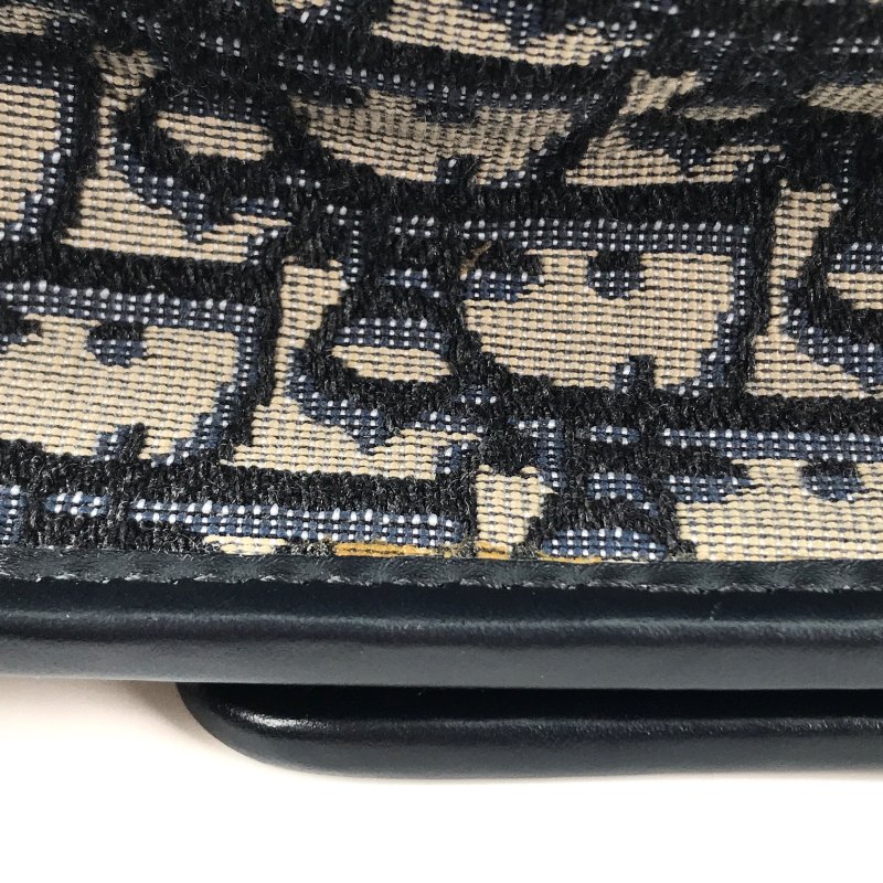 △ Christian Dior 迪奧 Blue Dior Oblique Jacquard 30 Montaigne Shoulder Bag 藍色Dior Oblique提花肩背袋 - 247014540-22