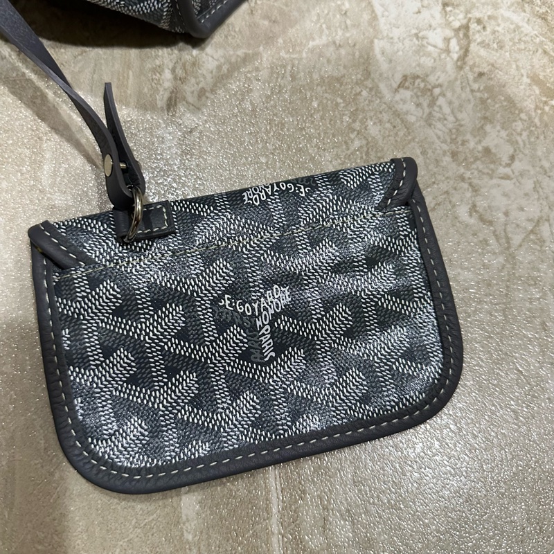 Goyard 灰色雙面 mini tote anjou 系列-10