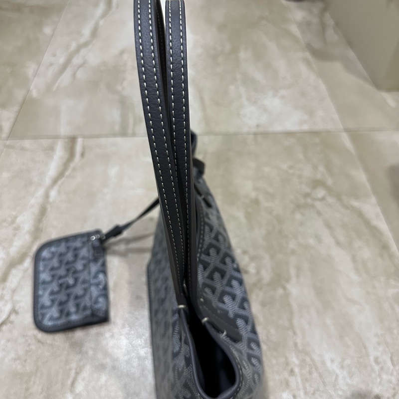Goyard 灰色雙面 mini tote anjou 系列-12