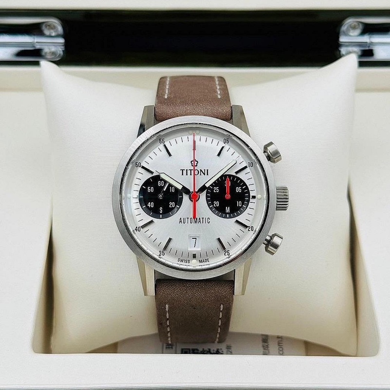 TITONI 瑞士梅花錶-0