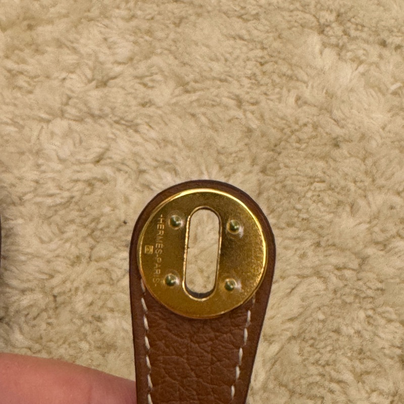 Hermes mini lindy 焦糖金-22