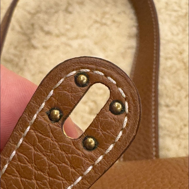 Hermes mini lindy 焦糖金-24