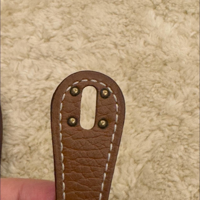 Hermes mini lindy 焦糖金-25