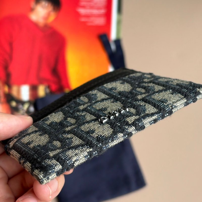 ::DIOR:: 緹花卡包 卡夾-5