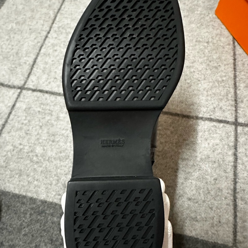 全新 Hermès BOTTILLONS VEO so black 凱莉扣 男鞋 短靴 42號-9