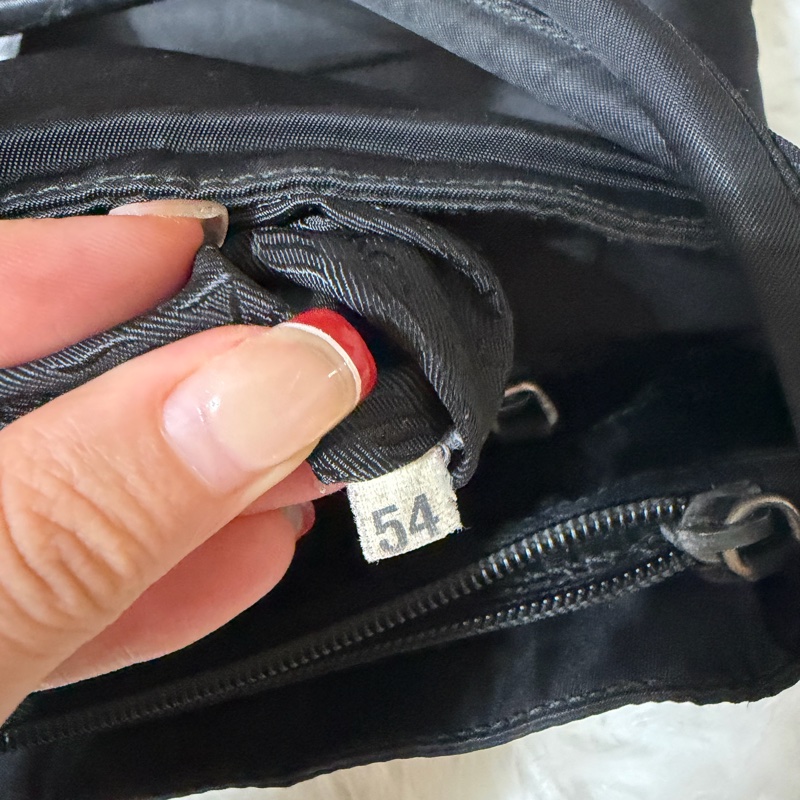 Prada Vintage 黑色中古包 降落傘托特包-24