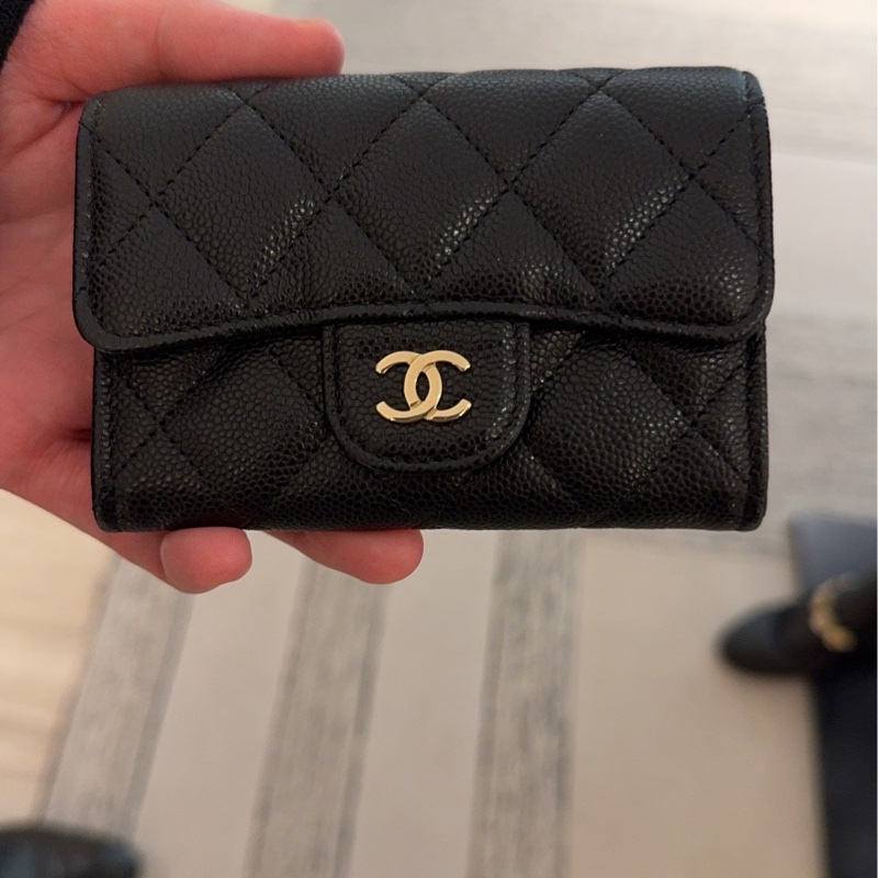 Chanel 香奈兒 24A 新款拉鍊卡包 卡夾-0