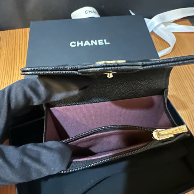 Chanel 香奈兒 24A 新款拉鍊卡包 卡夾-2