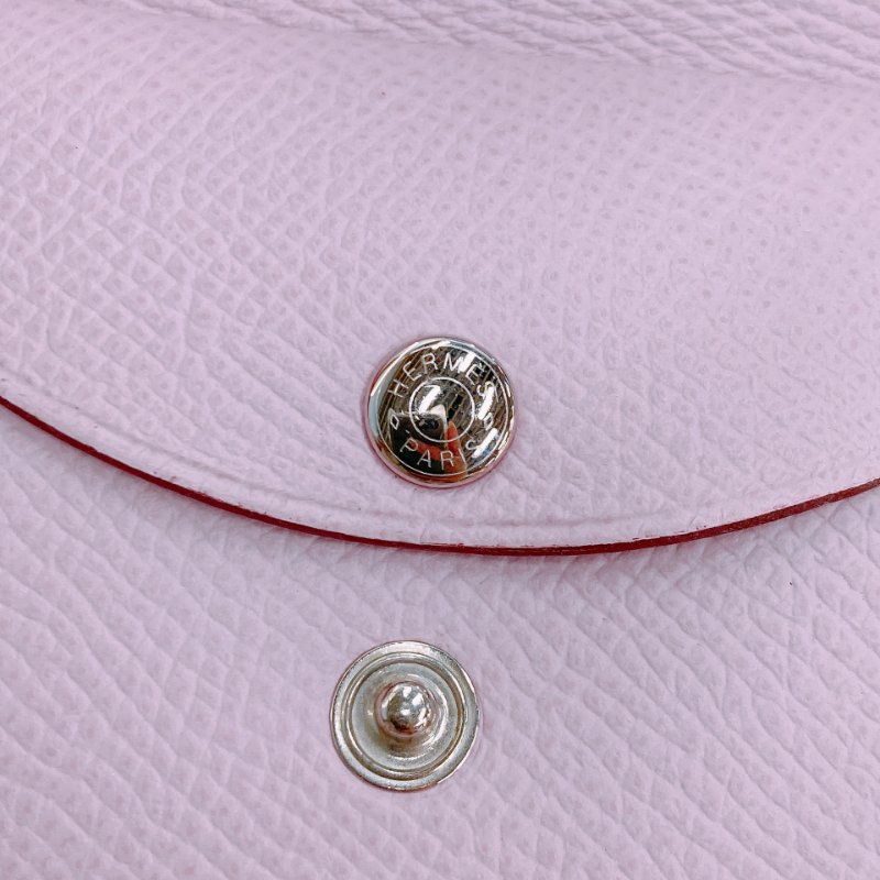 TW1816 愛馬仕 Calvi Duo Card Holder 卡片套 錦葵紫 Epsom-12