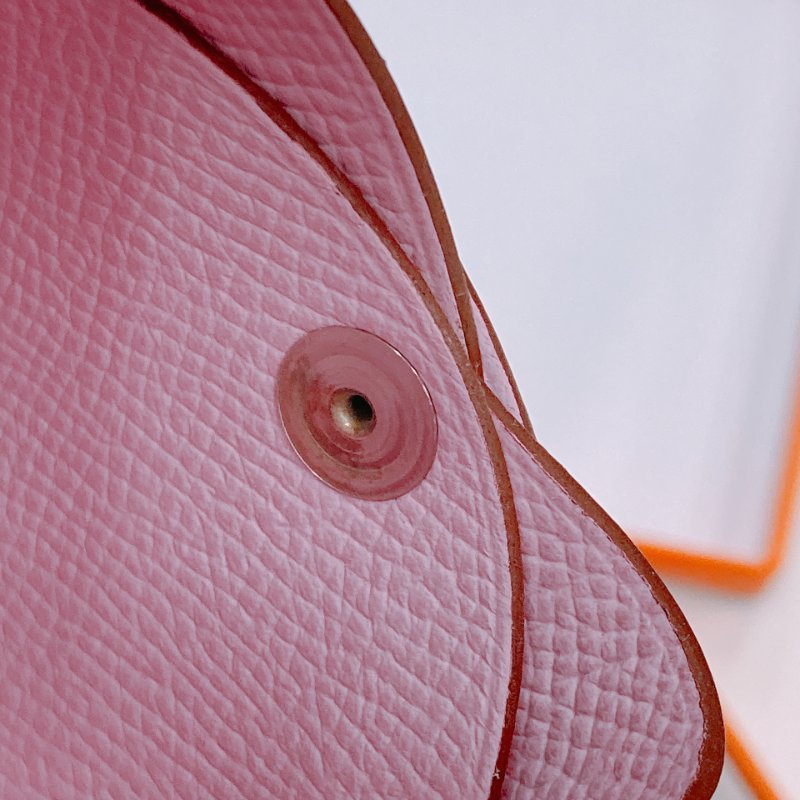 TW1816 愛馬仕 Calvi Duo Card Holder 卡片套 錦葵紫 Epsom-16