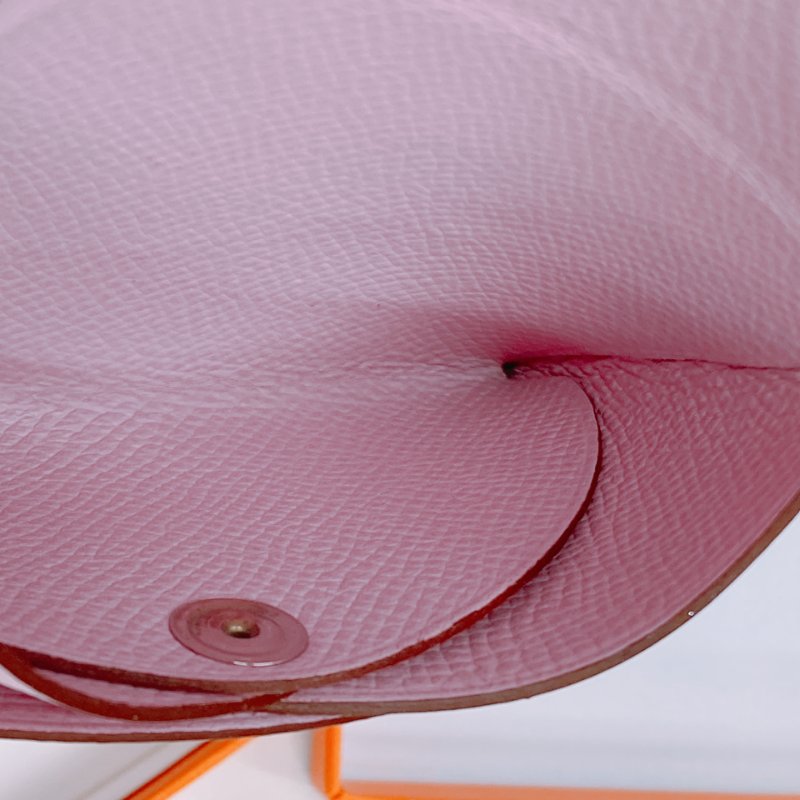 TW1816 愛馬仕 Calvi Duo Card Holder 卡片套 錦葵紫 Epsom-17