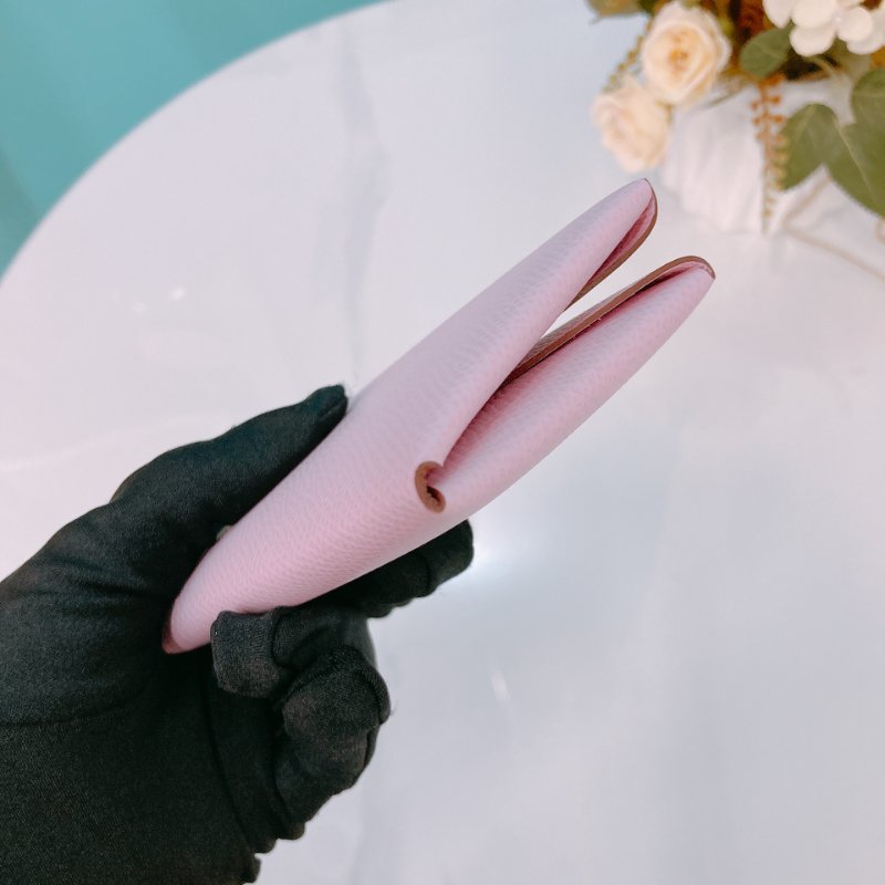 TW1816 愛馬仕 Calvi Duo Card Holder 卡片套 錦葵紫 Epsom-19