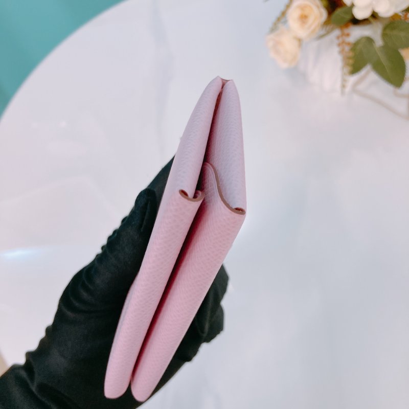 TW1816 愛馬仕 Calvi Duo Card Holder 卡片套 錦葵紫 Epsom-21