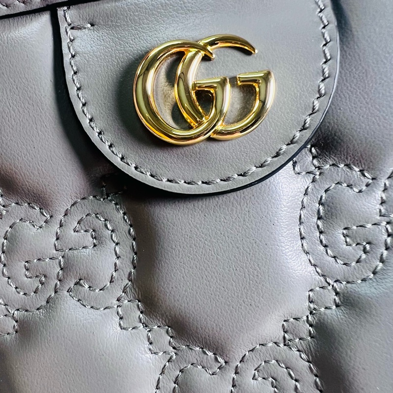 Gucci雙背帶夾子包-5