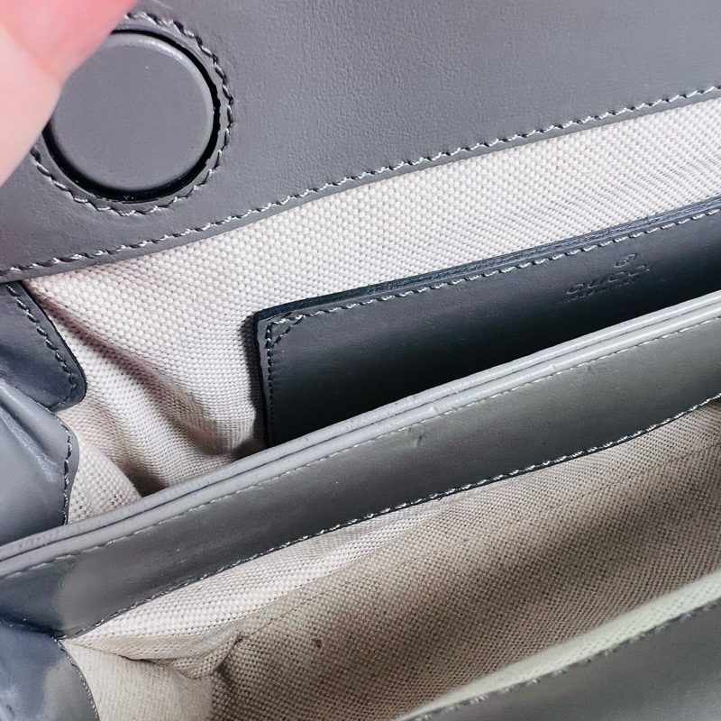 Gucci雙背帶夾子包-6