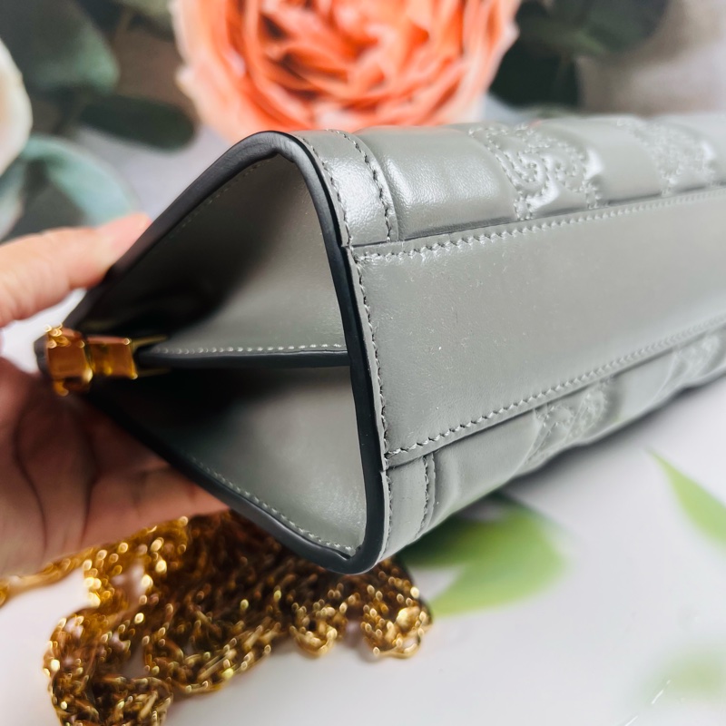 Gucci雙背帶夾子包-17